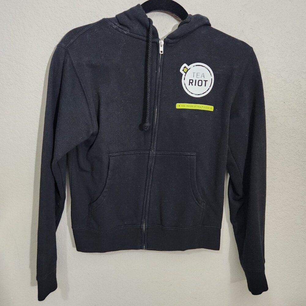 Independent Trading Company Full-Zip Hoodie XS Tea Riot Black